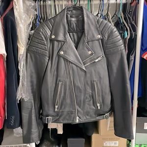 BLK DNM leather biker jacket
